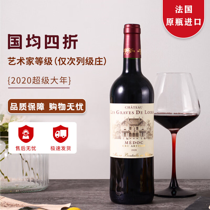 博尔迪 BOURDIEU Cru Artisan艺术家酒庄 诺瓦雅歌城堡干红 750mL
