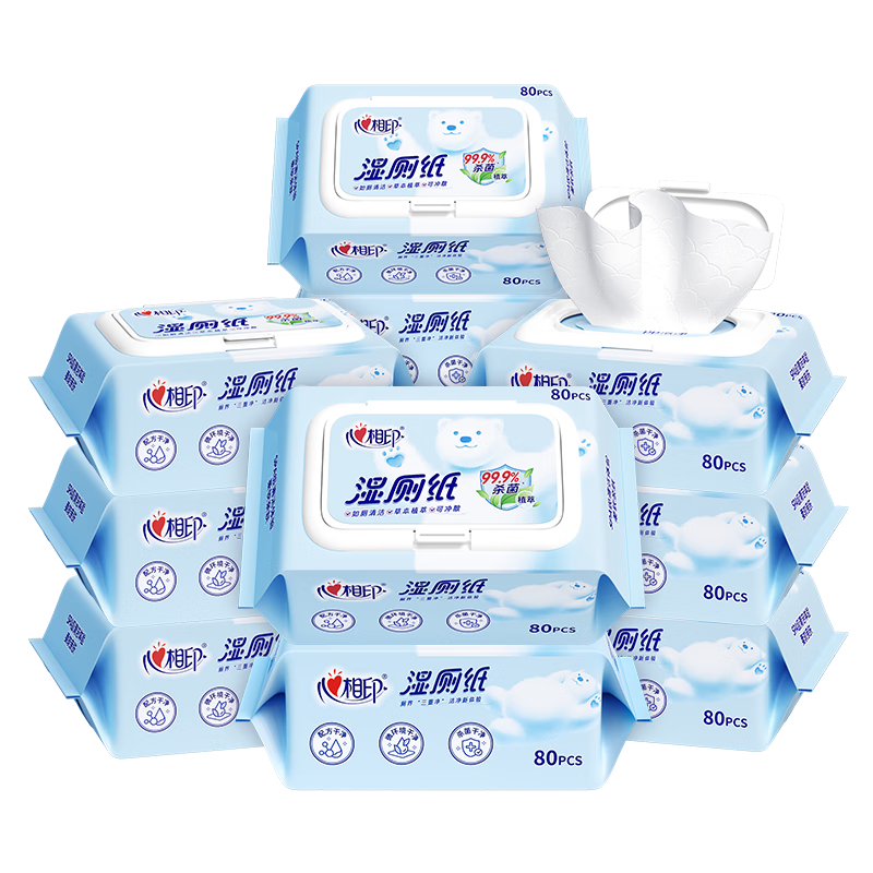 ����ӡ��������ͬ�ʪ��ֽ����ϵ��80Ƭ*12��װ ʪ�� ��ɱ�� �����װ 73.81Ԫ