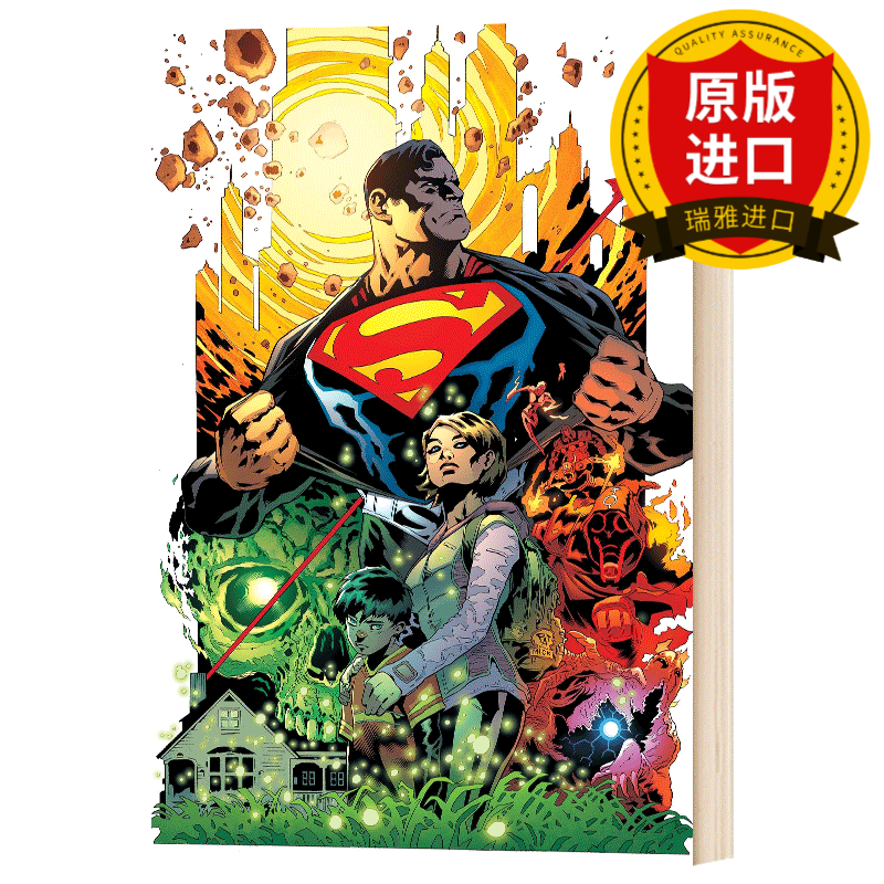 superman: the rebirth 超人重生 dc豪华精装版漫画 瑞雅进口原版