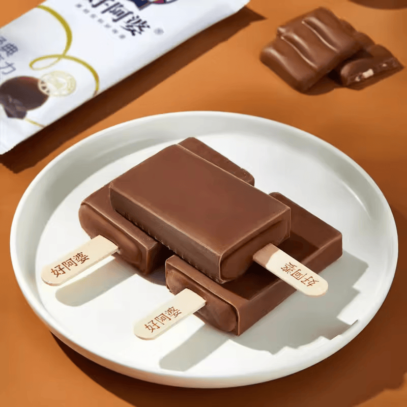 树下水果果粒冰淇淋 高端生巧牛乳雪糕冷饮 好阿婆经典巧克力*28支