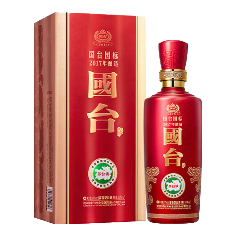 GUOTAI/��̨ ���� 53?������ 375ml 1ƿ 154Ԫ