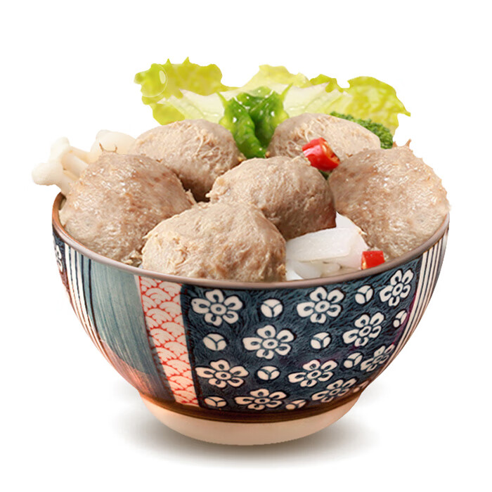 暖男厨房潮汕牛肉丸手打牛筋丸生鲜牛丸烧烤关东煮丸子火锅食材丸料 牛肉丸牛筋丸 共5斤（10袋）