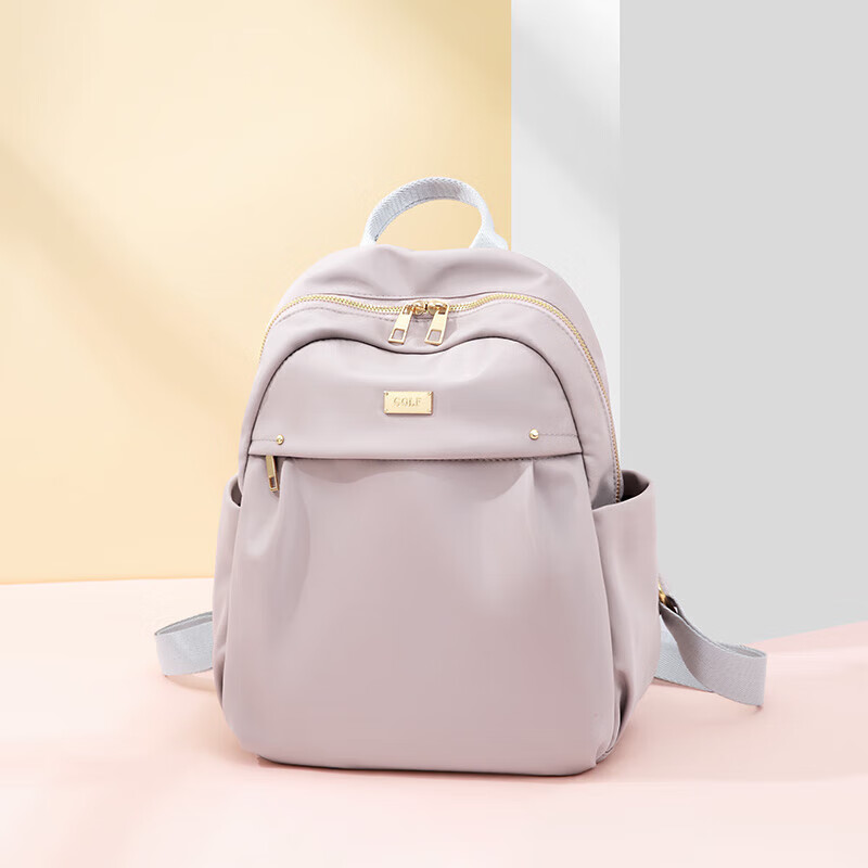 高尔夫（GOLF）双肩包女休闲书包防泼水旅行包IPAD电脑包通勤百搭背包生日礼物女