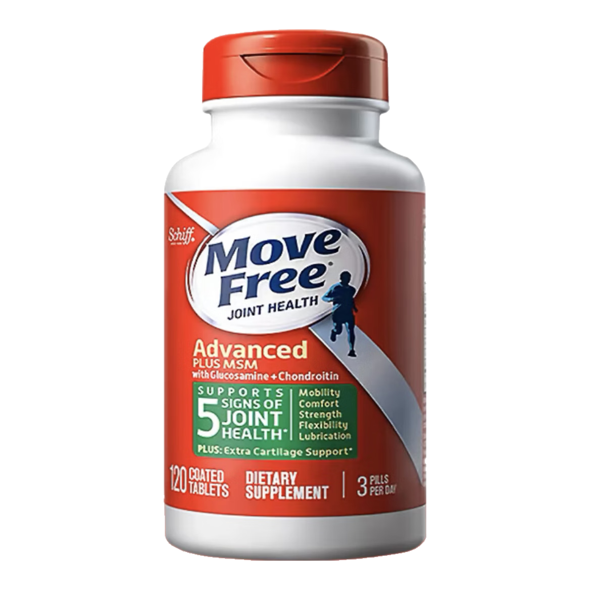 ����Move Free���ά����������ƿ�����ذ���������������ؽ��� ��ɫ