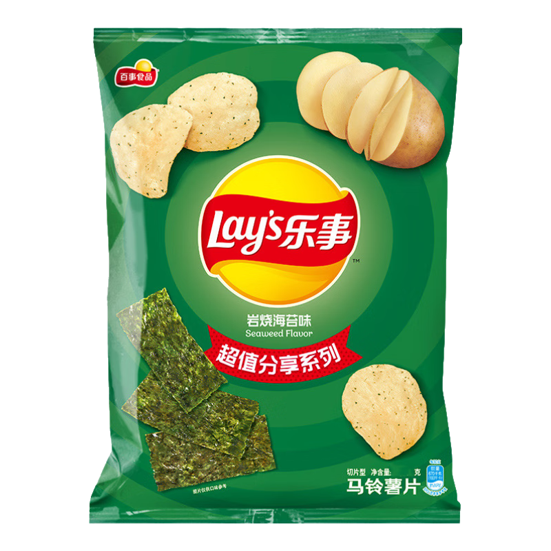 ���£�Lay's�� ��Ƭ������ʳ��ʳƷ����ԭζ75��װ��Ƭ��ʳ���ֿ�ζ ���պ�̦ζ 5.85Ԫ