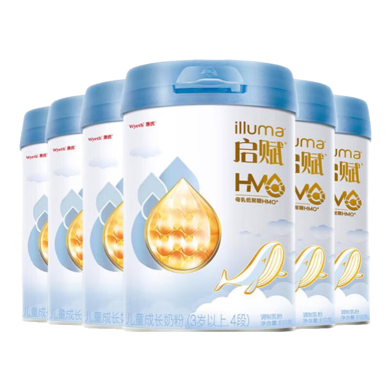 ٽۣWyeth  2HMOͯɳ̷4(3)810g*61119.36Ԫ