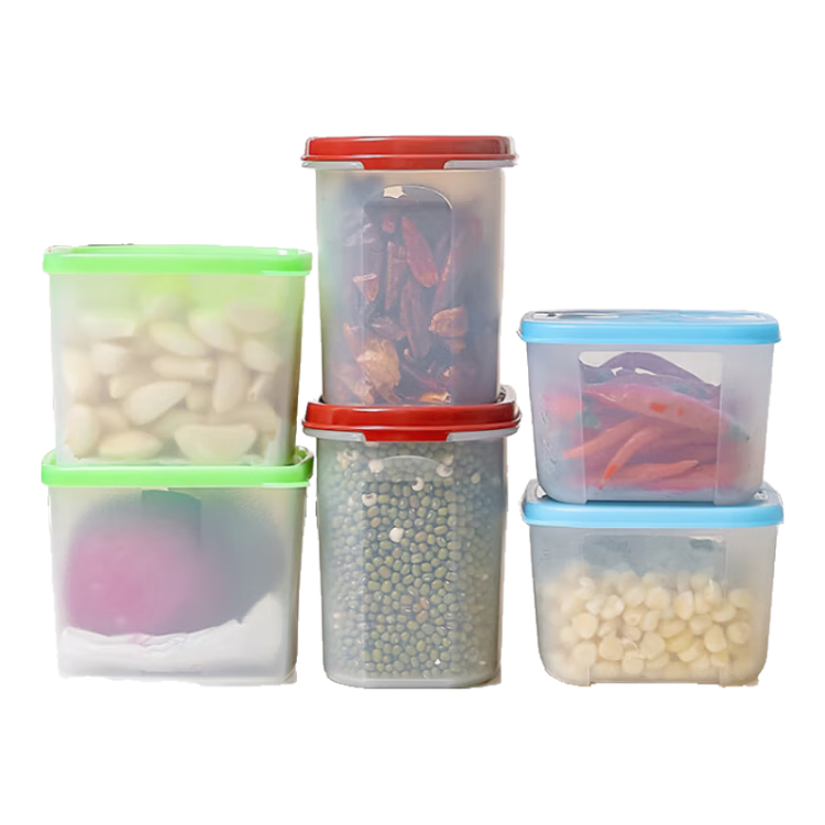 ���ڲ������ذٻݣ�Tupperware�����䱣�ʺ�6����¶ӪҰ�ͺ��䶳0.7L*2+���0.8L*2+�ɻ�1.1L*2