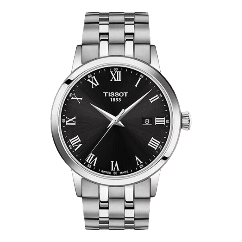 ����TISSOT����ʿ�ֱ� ��Բϵ��ʯӢ�б� ����618������T129.410.11.053.00 1778.75Ԫ