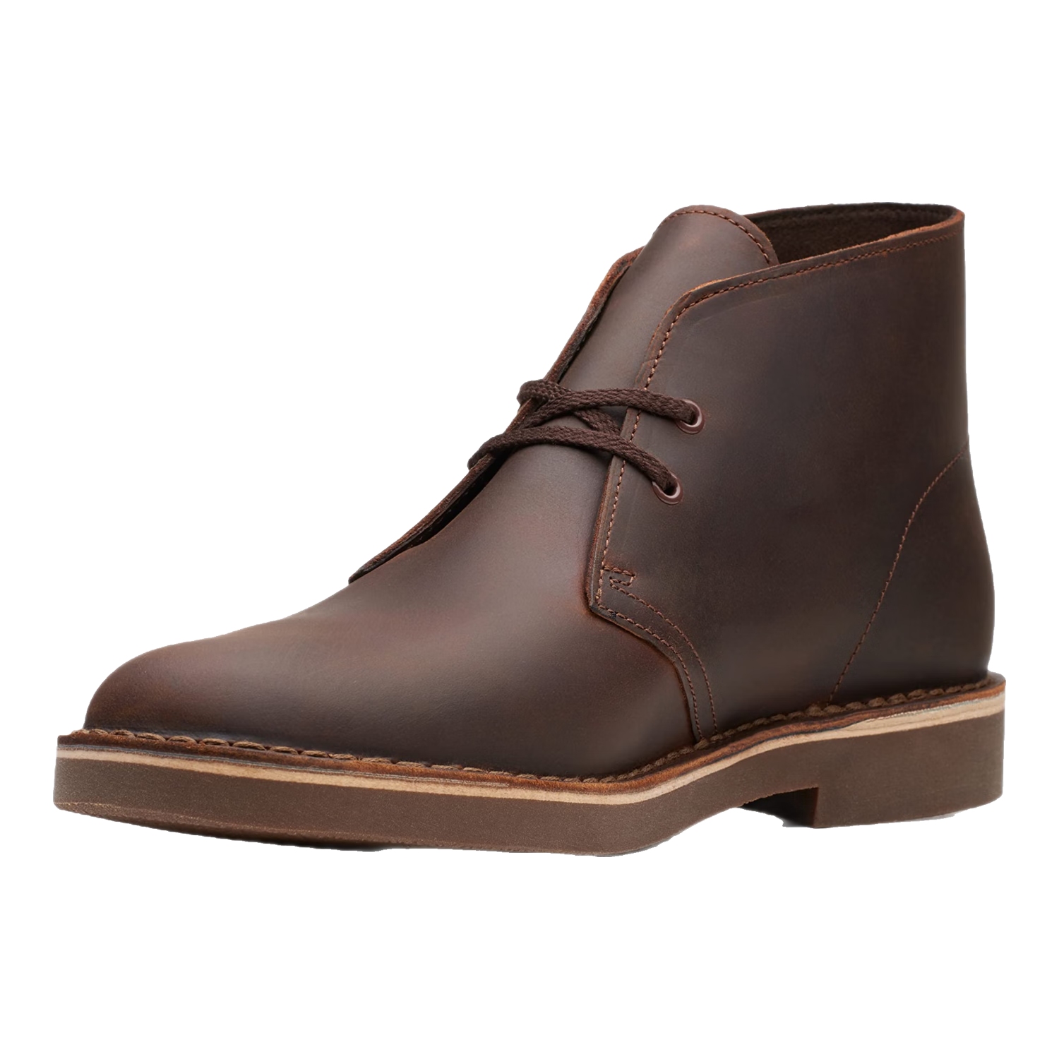 Clarks 男士绒面皮切尔西靴 轻便舒适短靴 休闲踝靴 Dark Brown 42 (9 US)  宽版