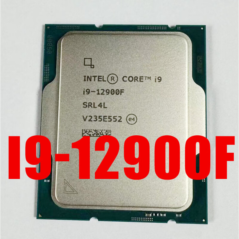 英特尔（Intel）i5 12600KF 12400 12400F 12700K 12500 12100F 12900F KS12490f 12代 I9 12900F全新保三年散片
