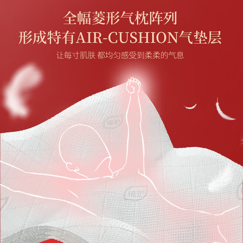 植护原木挂抽气垫纸巾抽纸 家用卫生纸抽 餐巾纸 大吉大利 1120张*2提(优等品)