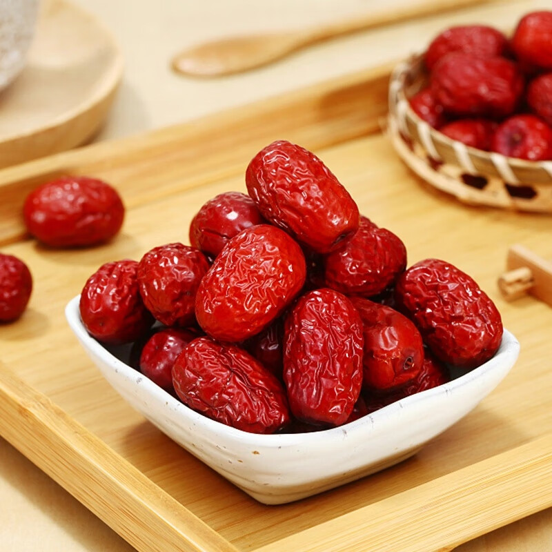 枣红栆杞新疆灰枣特级新货正宗若羌灰枣原生态吊干大枣红枣补气血零食特产 新疆若羌灰枣10斤装【新疆直发】