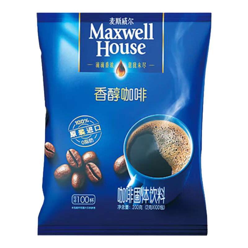 ���ڲ�������˹������Maxwell House���㴼�ڿ��ȷ۽��� 0��0֬�Ϳ� ���� ���� ����ʽ���� ���� ���-�㴼1.8gx100����28.1�� 73.2Ԫ