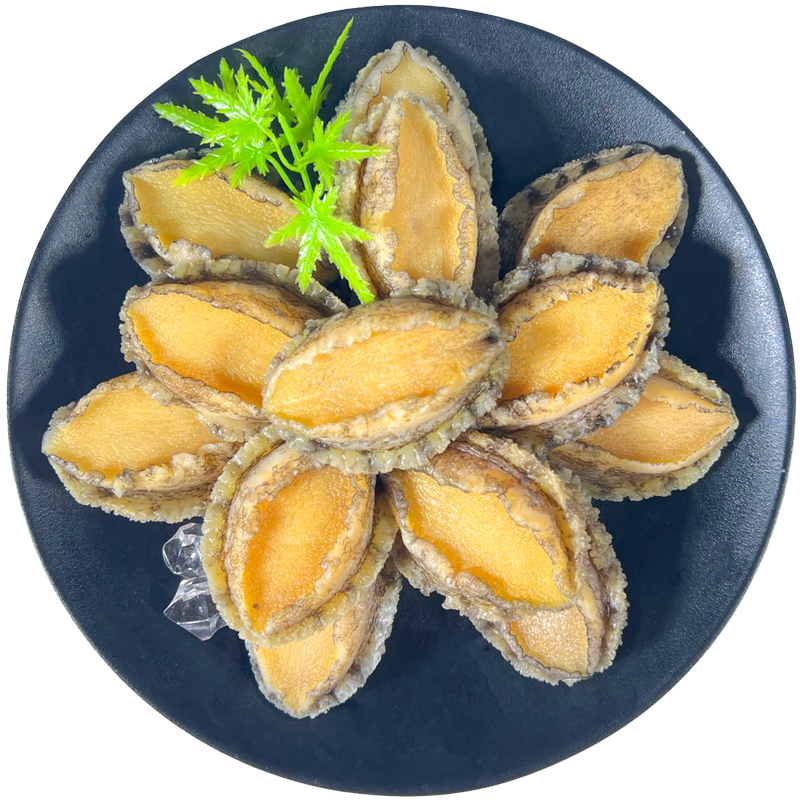 彈指鮮生新鮮熟凍大鮑魚三去免處理鮮活冷凍貝類去內(nèi)臟年貨節(jié)送禮 【3袋】鮮捕熟凍大號(hào)10頭鮑魚凈重500g*3