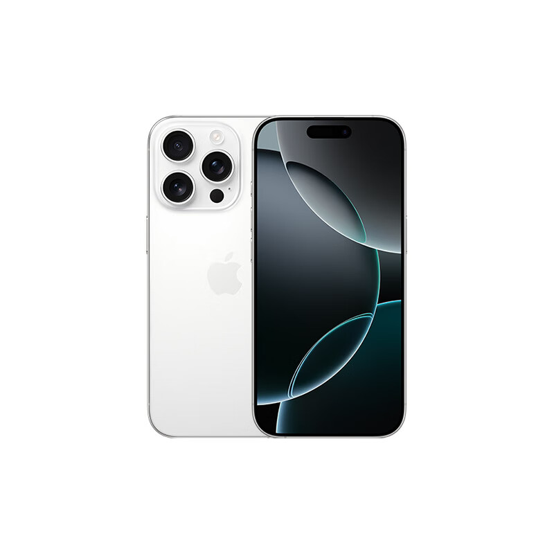 PLUS：苹果 Apple iPhone 16 Pro 5G手机 128GB 白色钛金属
