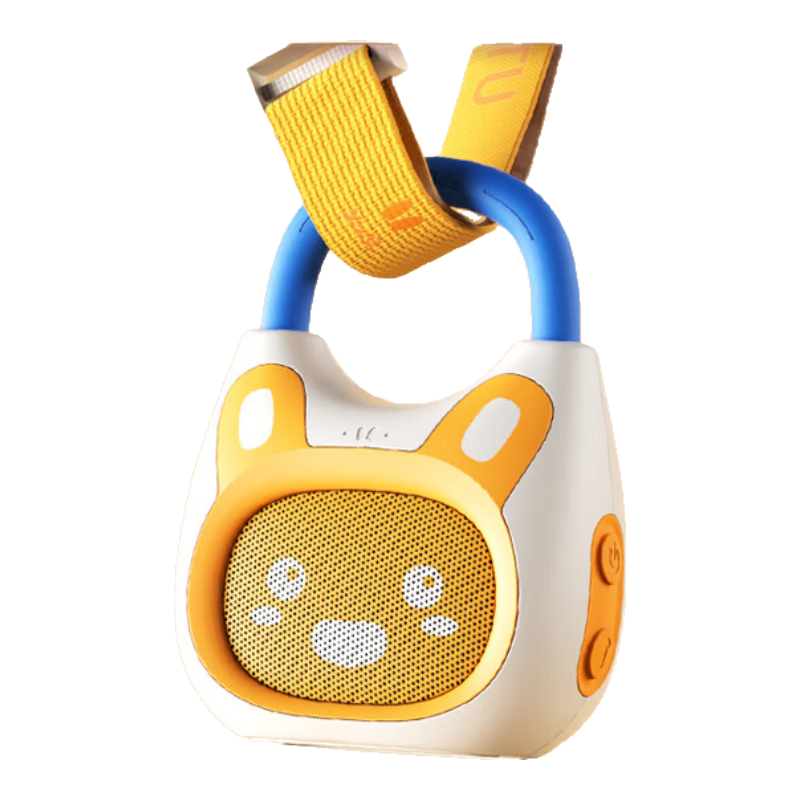 火火兔幼儿小巧故事机K1熏听儿歌早教机智能学习机男女孩玩具生日礼物 K1 元气橙（2岁+）搭配背带挂环