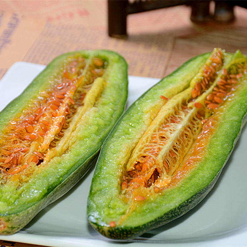 农大姐妹 羊角蜜 羊角脆甜瓜 新鲜水果甜瓜 3斤