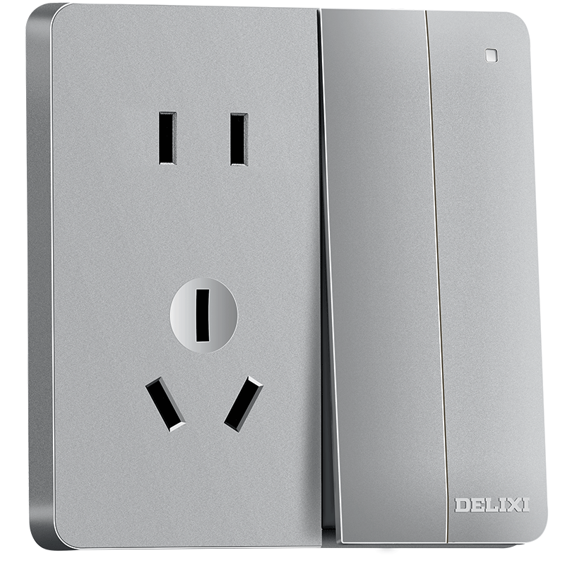 ��������DELIXI�����ز������ CD821ϵ�� 10A��ײ���������˫�ؿ��� �ǻ������ 28.7Ԫ(������)