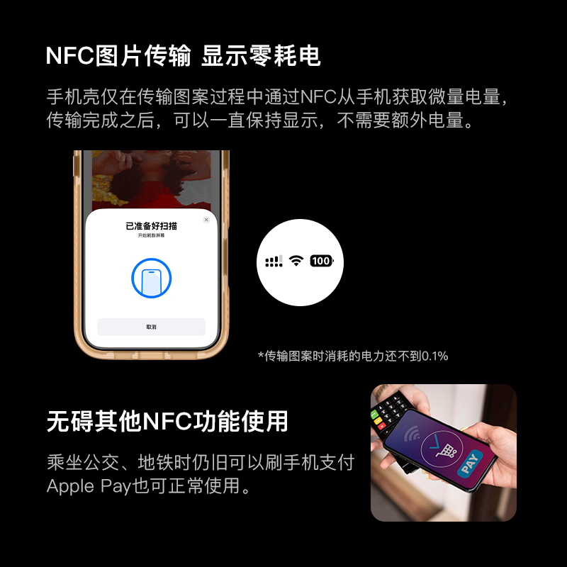 墨小家彩显屏iPhone16promax墨水屏手机壳苹果15/14/13promax支架防摔全包边带相机按键 银霜白+独家6色大屏+随心换图+相机按键全包 iPhone 16 Pro Max