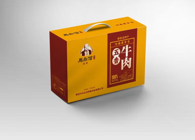 真空包装新密五香牛腱清真牛肉礼盒 1000克125克牛肉* 1000克 8袋