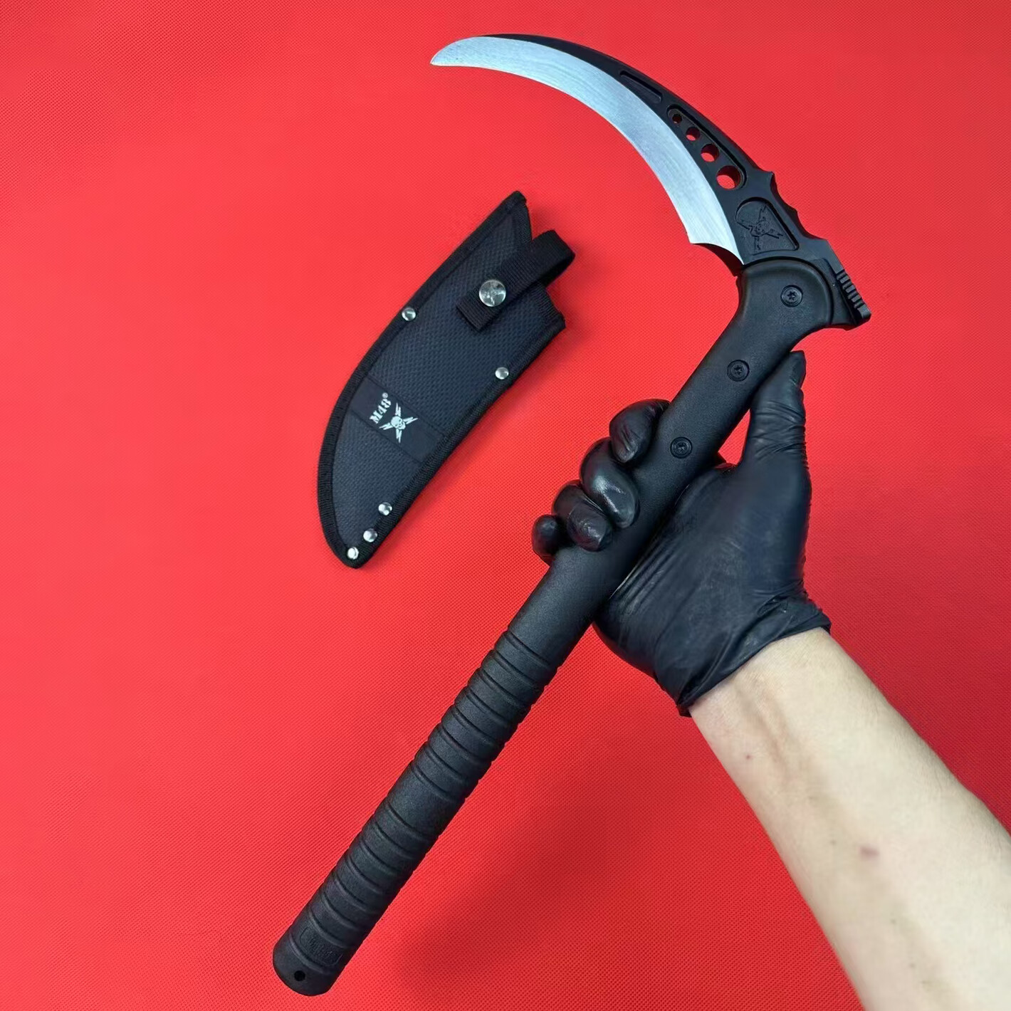 美国联合刀具m48战术镰刀生命收割者户外登山工具野外生存刀具