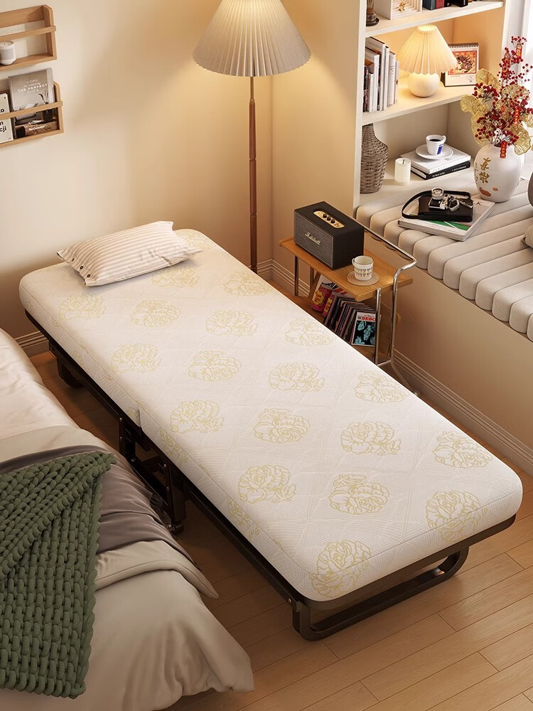 英斯迪尔（INSDEA）折叠床家用单人床酒店加床办公室午休午睡成人简易临时月嫂沙发床 【加厚海绵床垫8CM】-宽70cm-长190cm 单人