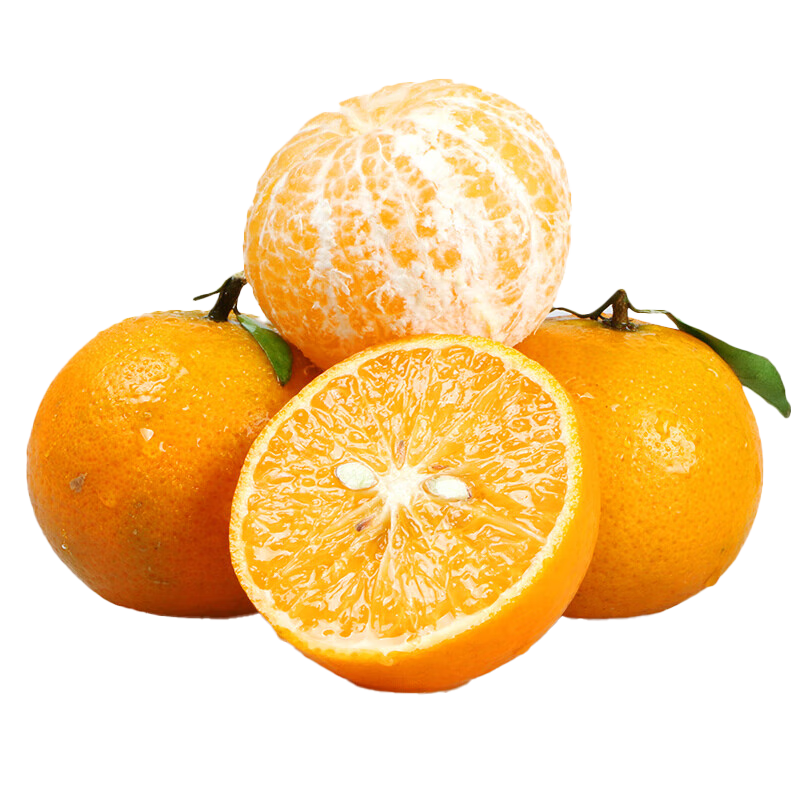 京鲜生 四川爱媛38号果冻橙  净重5斤 单果190g起 生鲜水果礼盒