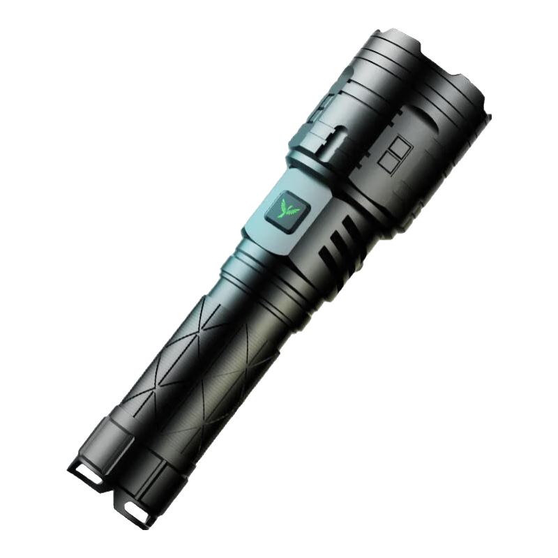 天火（SkyFire）【三万人种草】苍龙户外手电筒应急强光变焦远射家用超长续航充电 带破窗锤丨5000毫安-10h续航