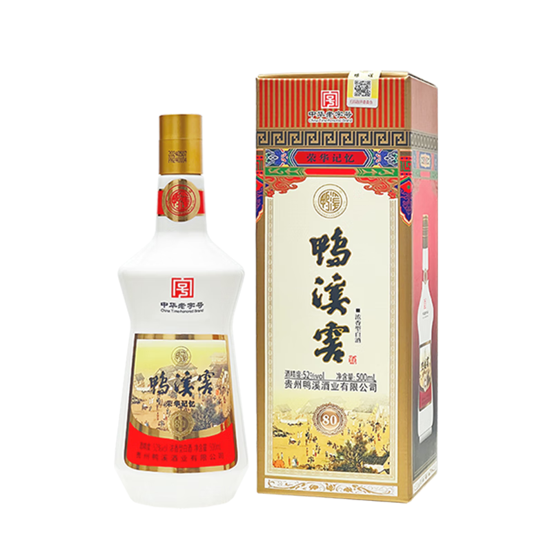 ѼϪ���ٻ�����80�����52��Ũ���ʹ����׾ƿ��������500mlʵ������ 52�� 500mL 6ƿ ����װ3��� 1409.5Ԫ��5��(��281.9Ԫ/��)