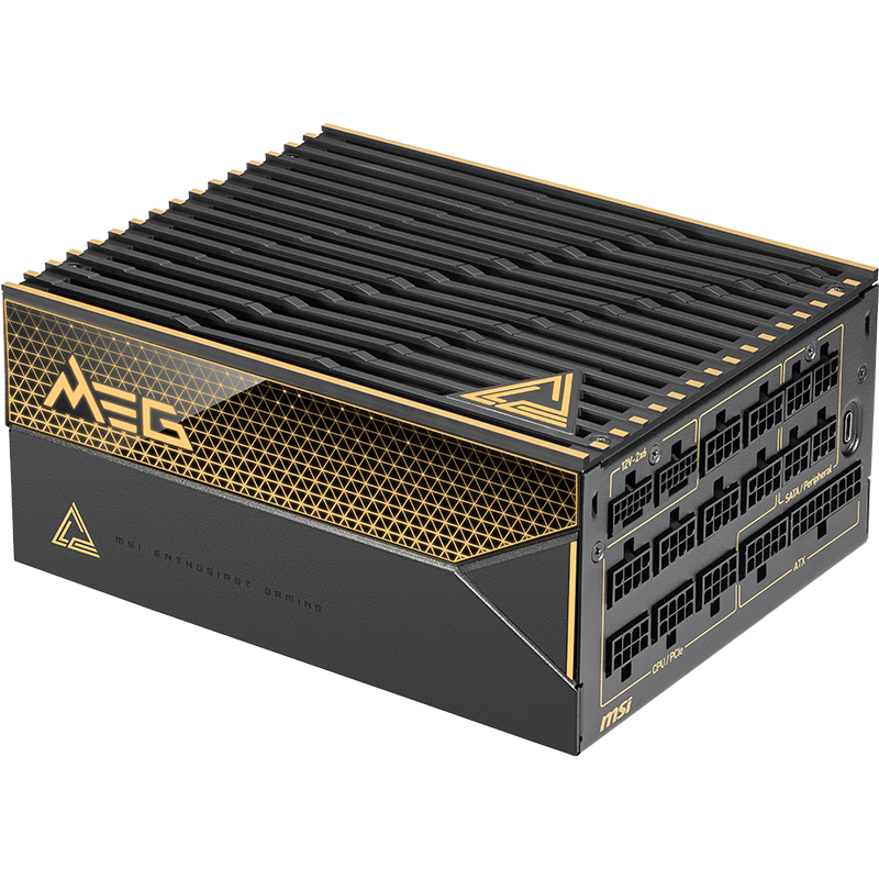 MSI΢ 1600WѽȫģAI̼ԴATX3.1/ԭ12V-2X6//ȫϵ/ֵ·/֧5090Կ 3099Ԫ