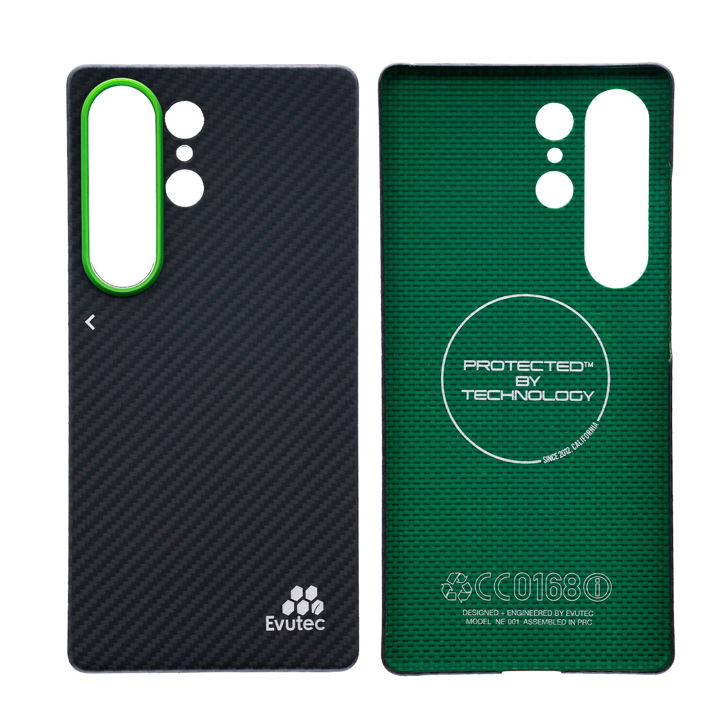 Evutec【重生】适用苹果iPhone16ProMax/华为Mate70Pro/三星S25U类凯夫拉/磁吸一体镜头框高级手机壳 三星 S25 Ultra 重生系列