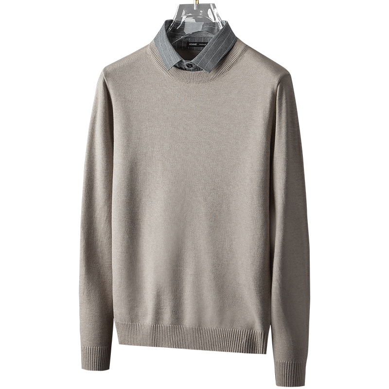 ���ڲ��������ɼ�������֯����ʿ���ﳤ�䱣ů�����ڴ�ƴ�ӳ�����ë����v���п� ����ɫ Բ��һ���� 3XL (160-180��) 151Ԫ