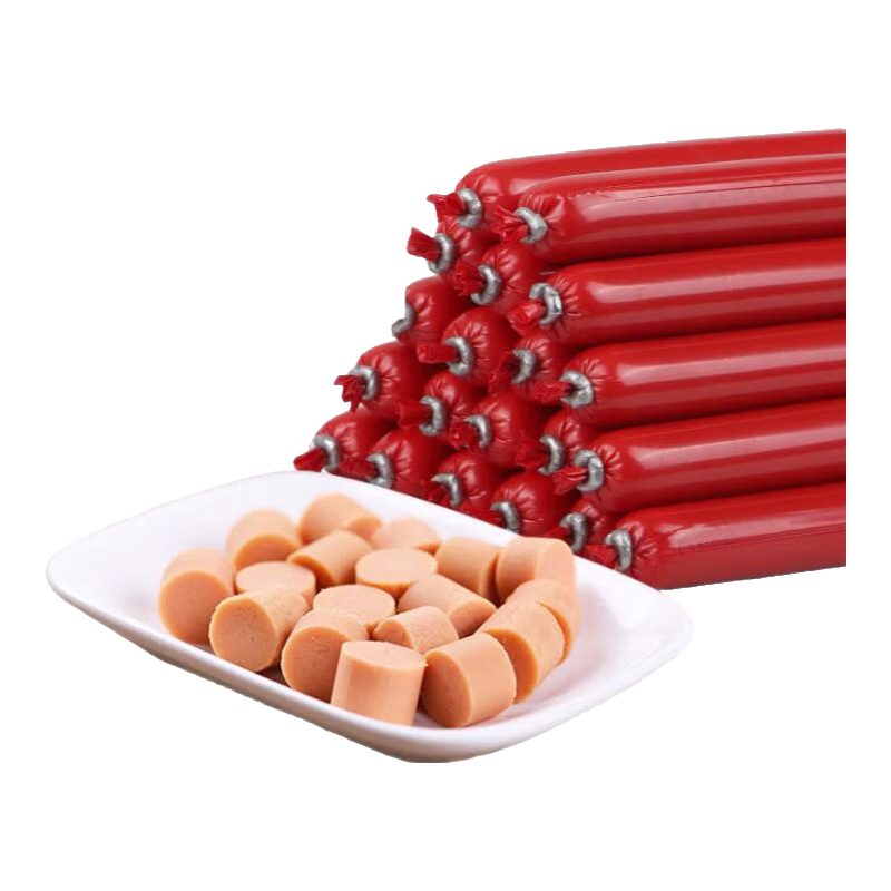 麥富迪狗狗零食火腿腸補(bǔ)鈣幼犬成犬通用寵物專用小型犬泰迪金毛狗香腸 雞肉牛肉混合裝300g*10袋