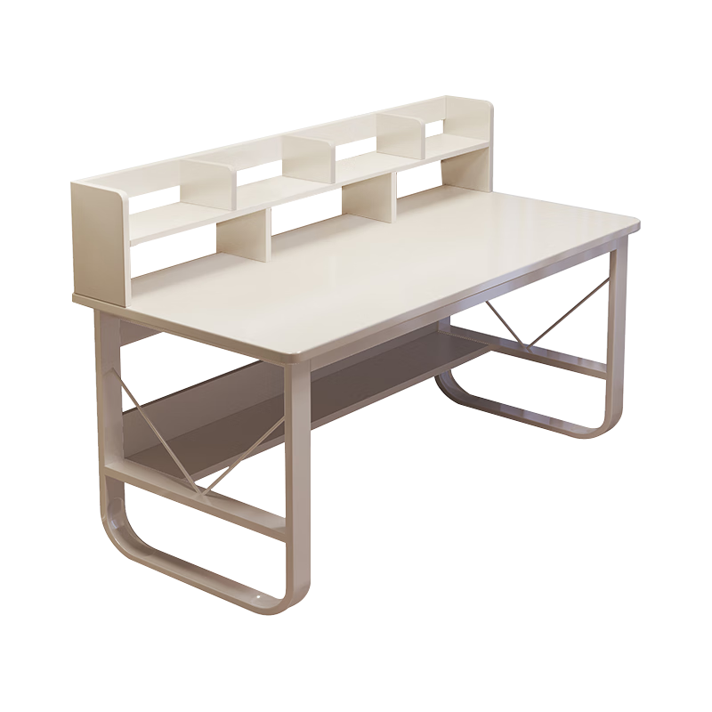 佳家林實(shí)木書桌電腦桌臺(tái)式書桌書架一體家用學(xué)生寫字辦公學(xué)習(xí)桌子工作臺(tái) 【實(shí)木芯升級(jí)】書桌 120*50*72cm