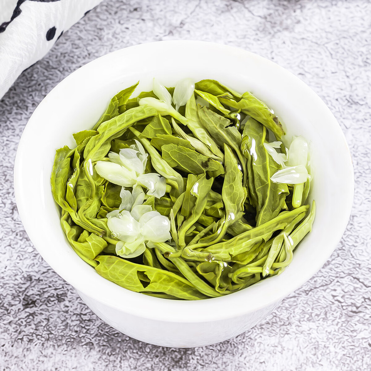 茶成道 广西横县一级茉莉花茶茉莉香螺 2025年新茶叶 花香怡人 铁罐装 (200克)100克*2罐