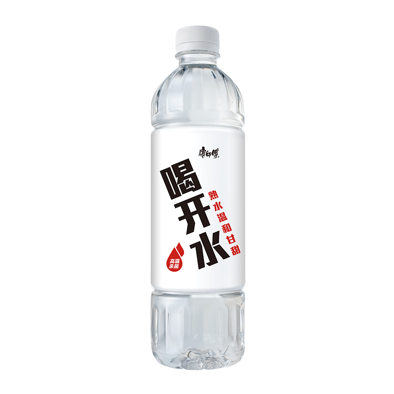 康师傅喝开水 熟水饮用水 550ml*12瓶 整箱批发瓶装水白开水 热门商品