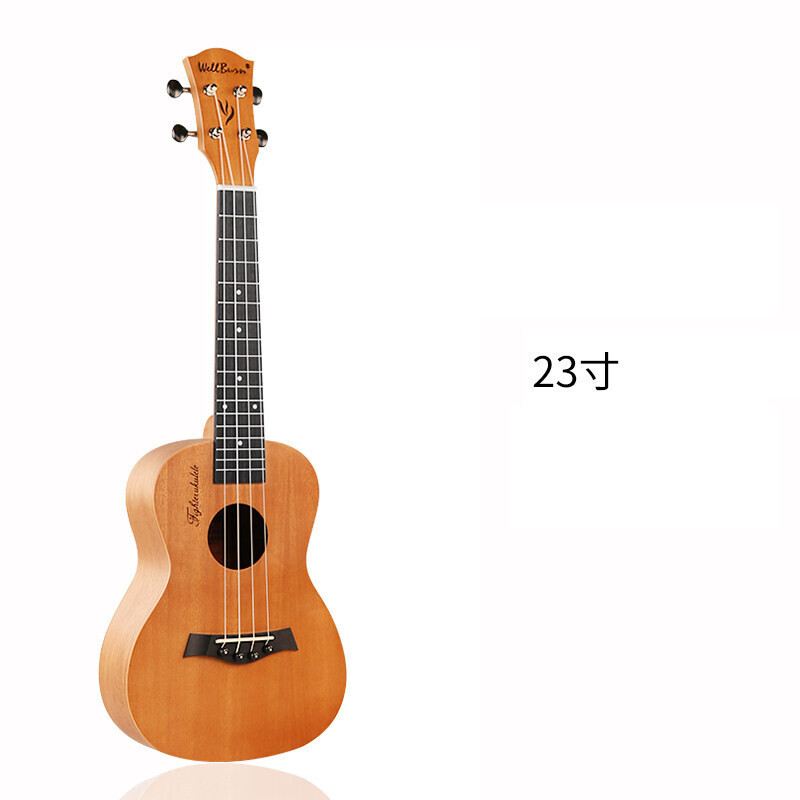 杉贝适用于杉贝 23寸尤克里里女初学者学生成人男单板23寸儿童入门小