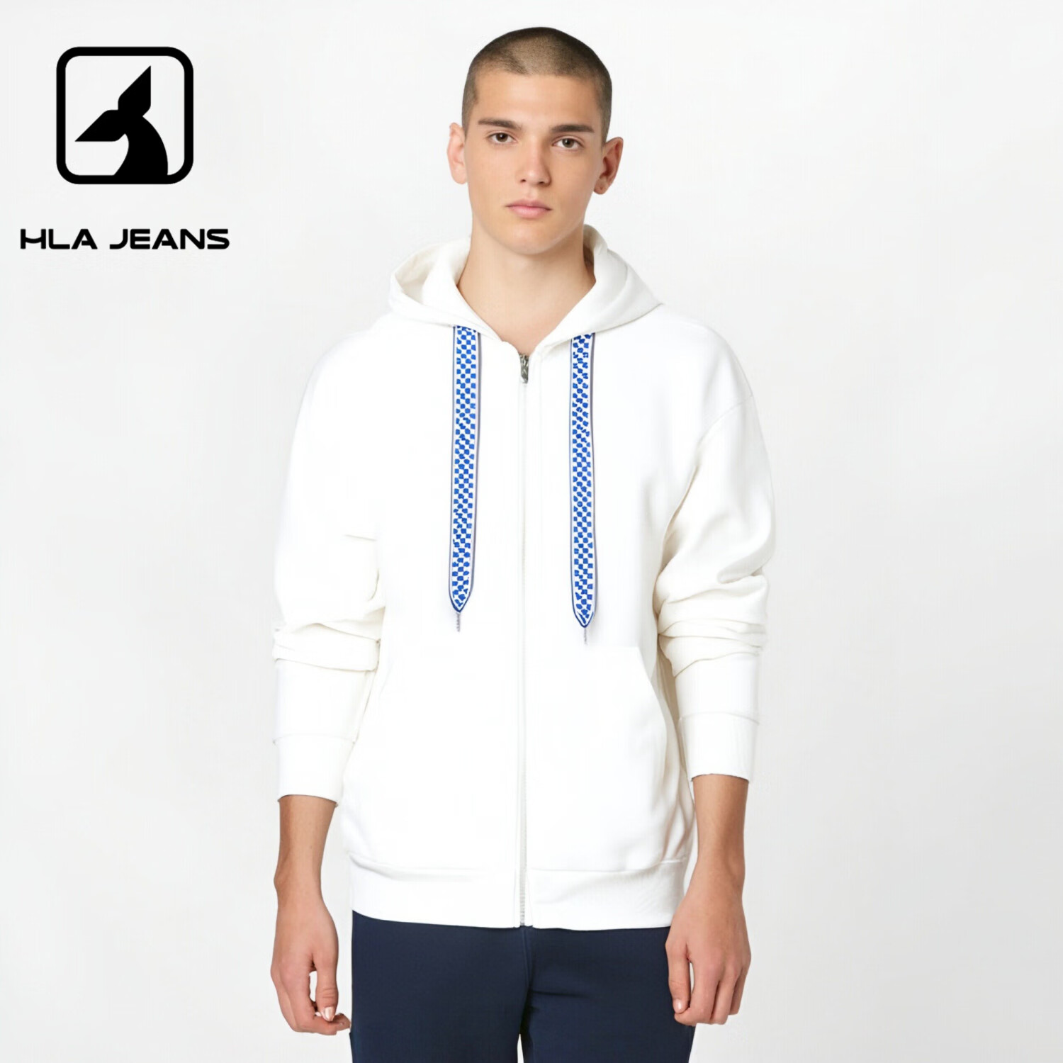 黑鲸卫衣男2025年春季连帽长袖t恤男宽松百搭打底衫衫 黑色 L