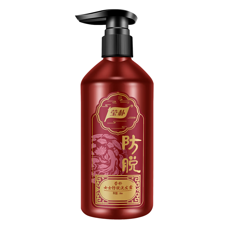 莹朴防脱发洗发水女士洗发露洗头膏减少掉发脱发 莹朴女士防脱洗发露300ml+育发液35ml