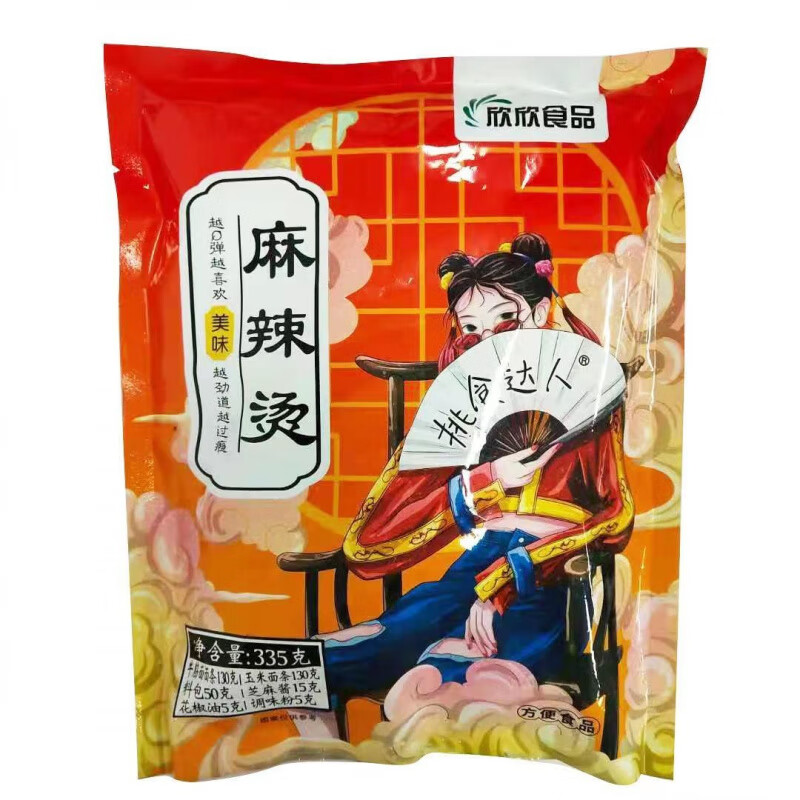 欣欣食品双面麻辣烫335g/袋挑食达人正宗东北吉林 欣欣双面麻辣烫3包