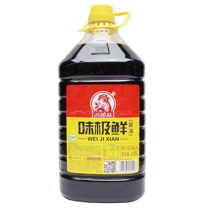 巧媳妇味极鲜酱油山东酱油445升大桶餐饮装酿造酱油提鲜提味包邮 4