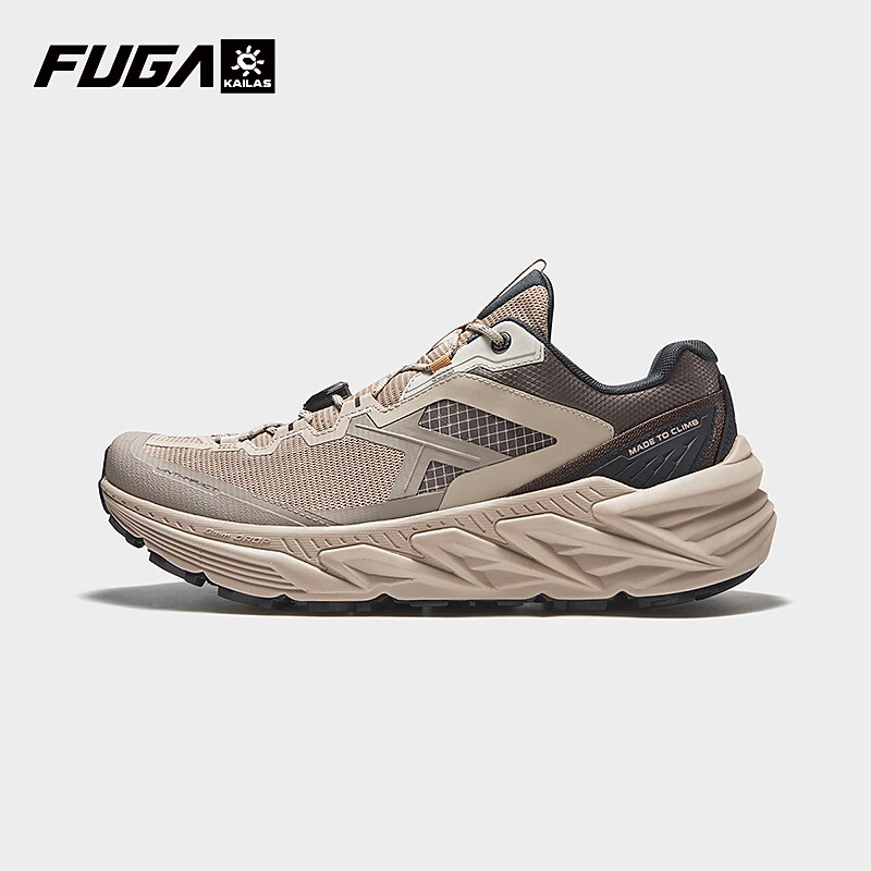 KAILAS FUGA 凯乐石 男女款低帮跑山运动徒步登山鞋(山行-2) KS2522123 砂岩 男 40