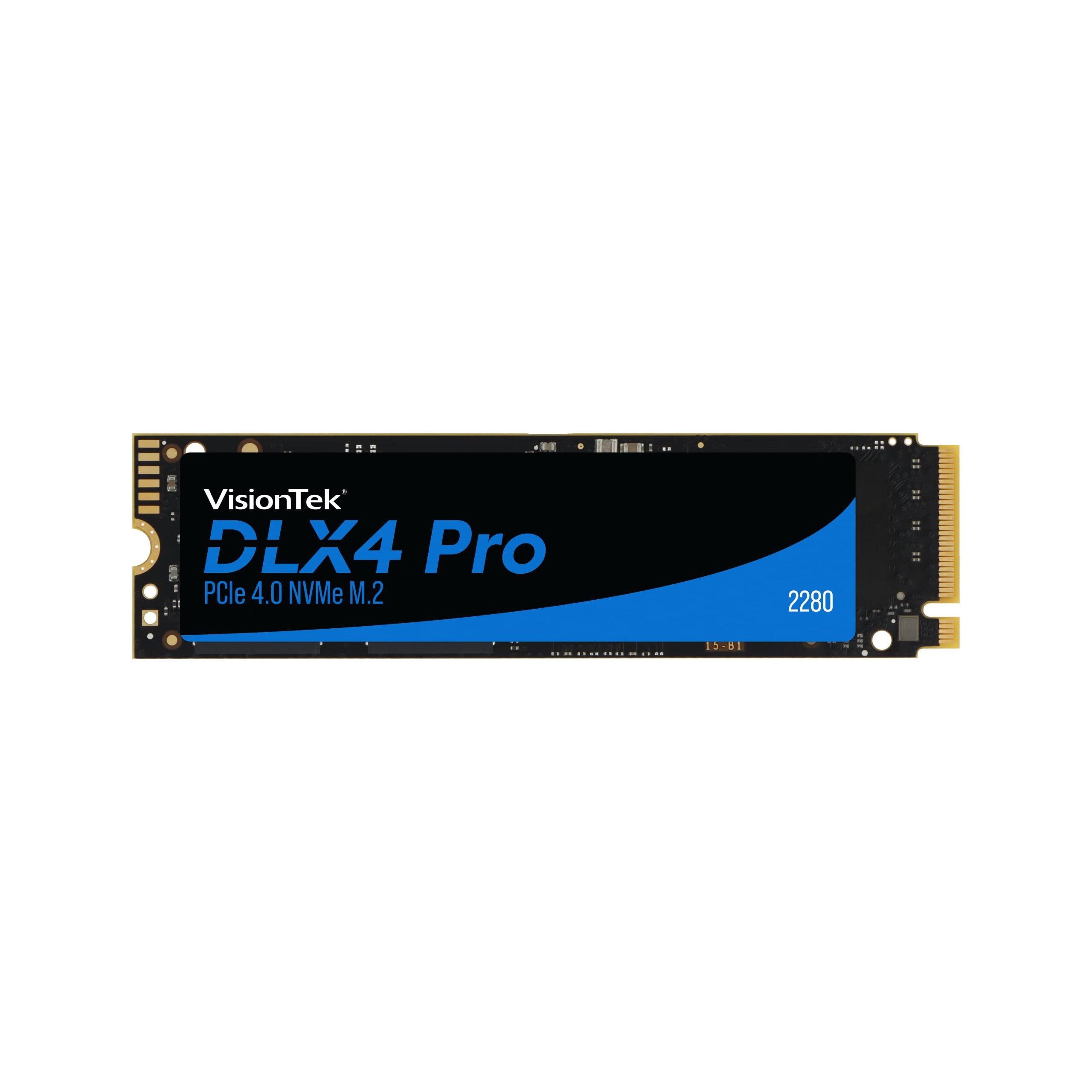 VisionTek 2280 M.2 DLX4 Pro SSD  4TB  PCIe Gen 4.0 x4 NVMe  读取5200MB/s 写入4775MB/s