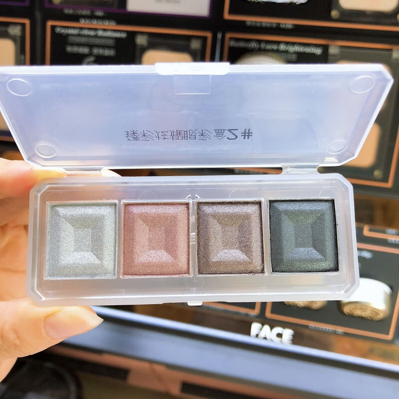 粉饼眼影眉粉腮红简易装中样小样控油定妆修容初学者