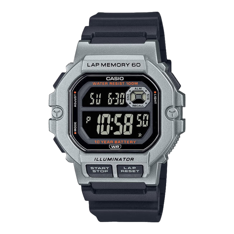ڲCASIOֱԼinsѧСʮ๦ܵӱ˶ֱ WS-1400H-1B (ʮ)168Ԫ