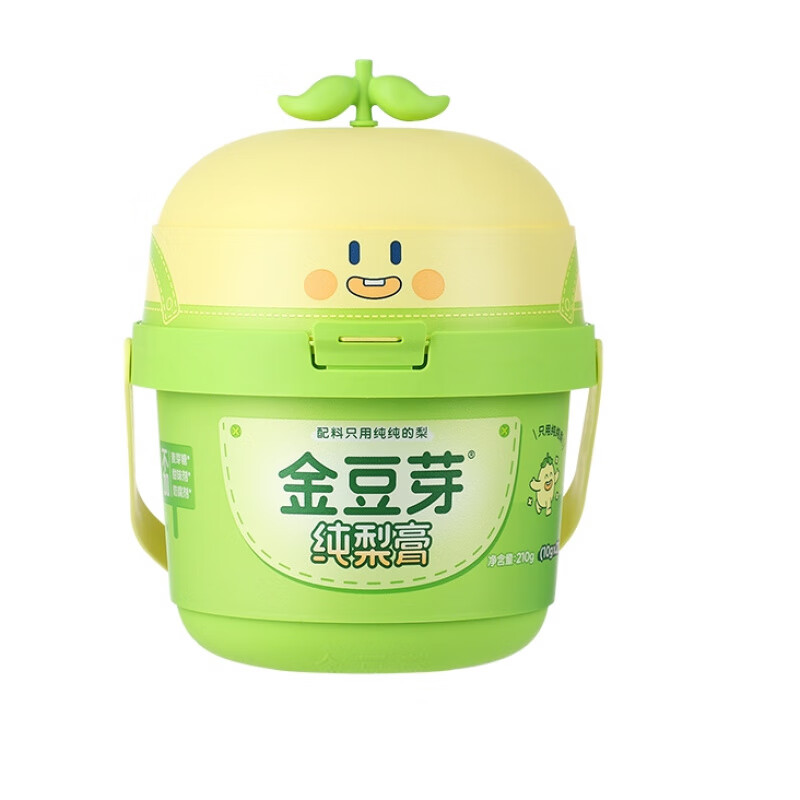 金豆芽纯梨膏210g老人小孩换季泡水便携秋梨膏独立包装梨膏 纯梨膏210g