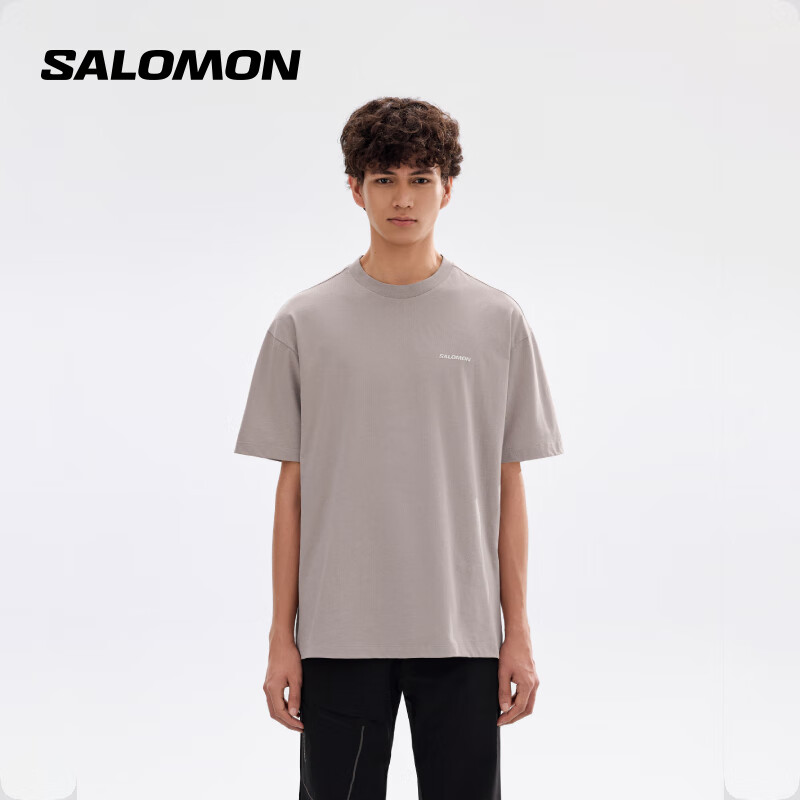 �����ɣ�Salomon���п� �����˶���������͸�����ʶ���T�� SALOMON LOGO RX TEE ������ C25276 M