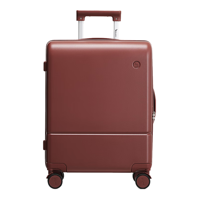 爱华仕收藏家系列行李箱20可登机箱出差密码箱女学生旅行拉杆箱 古陶暖棕【云卷箱系列】 24英寸 需托运箱