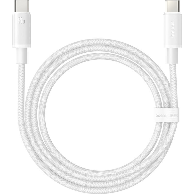 倍思苹果16/15充电线Type-C数据线双头PD60W快充线ctoc车载适用iPhone16e/15pro平板iPad笔记本1.2米