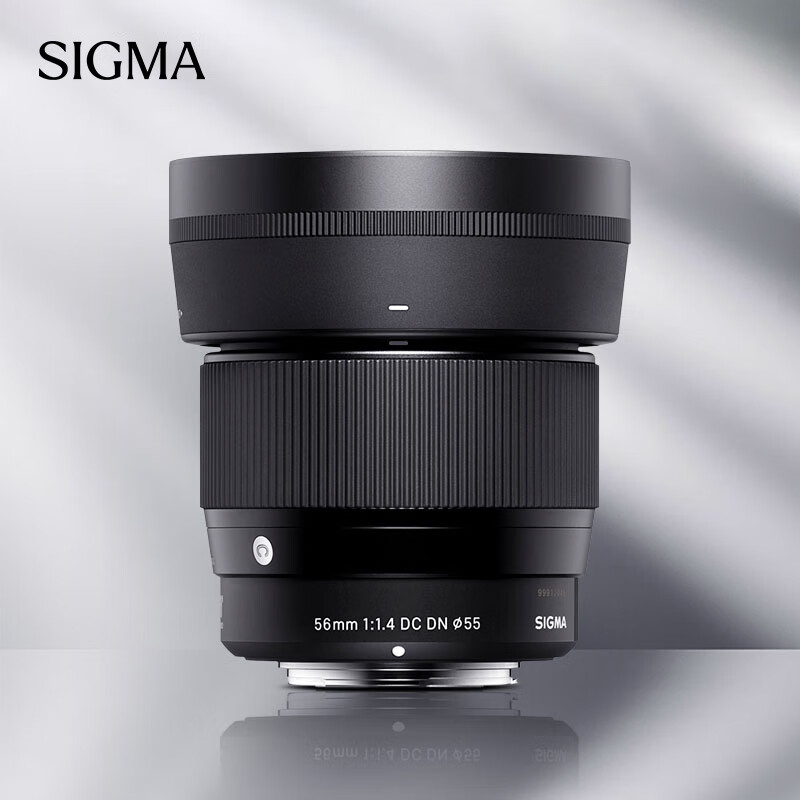 适马（SIGMA）56mm F1.4 DC DN｜Contemporary 半画幅 大光圈定焦镜头 人像特写直播（富士X卡口镜头）